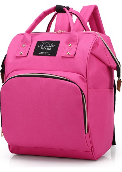 Bebek Bakım Çantası - Koyu Pembe (Yurt Dışından)