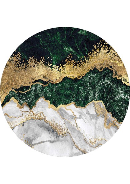 Dijital Baskılı Kaymaz Taban Yıkanabilir Yuvarlak Salon Halısı Koridor Halısı Paspas NDY-HT-321 fiyatları