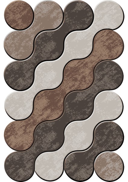 Dijital Baskılı Kaymaz Taban Yıkanabilir Lazer Kesim Salon Halısı Yolluk NLZR-HT-1222 fiyatları