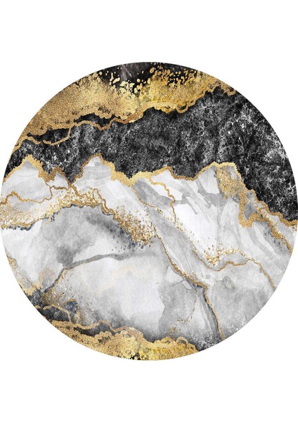 Dijital Baskılı Kaymaz Taban Yıkanabilir Yuvarlak Salon Halısı Koridor Halısı Paspas NDY-HT-316 fiyatları