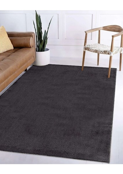 Comfort Puffy Peluş Halı Antrasit Saçaksız fiyatları