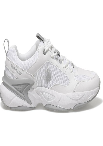Markasız Maybe Wmn Bagcıklı Yan Arma ve Yazılı Spor Ayakkabı Beyaz-39 fiyatları