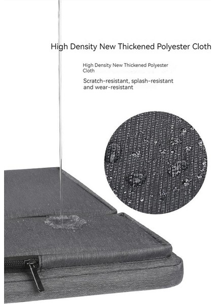 13.3 Inç Dizüstü Bilgisayar Çantası - Gri (Yurt Dışından) fiyatları