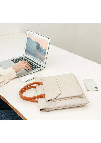 Notebook Çantası - Beyaz (Yurt Dışından) fiyatları