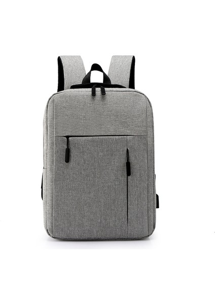 15.6 Inç Bilgisayar Için Uygun Notebook Sırt Çantası - Gri (Yurt Dışından)