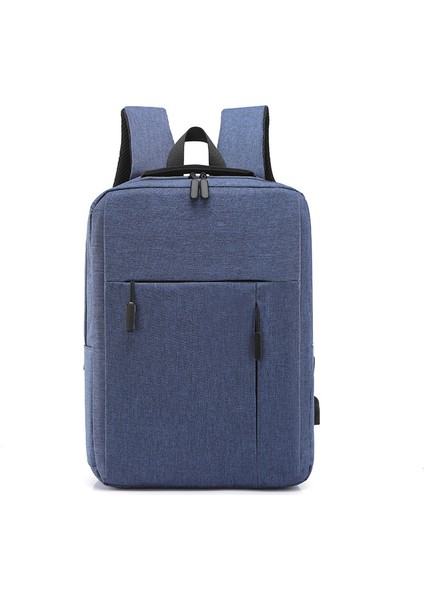 15.6 Inç Bilgisayar Için Uygun Notebook Sırt Çantası - Mavi (Yurt Dışından)