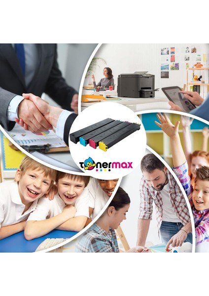 Sharp MX-3070V Muadil Toner Takım / Sharp MX-61GT Cmyk Set