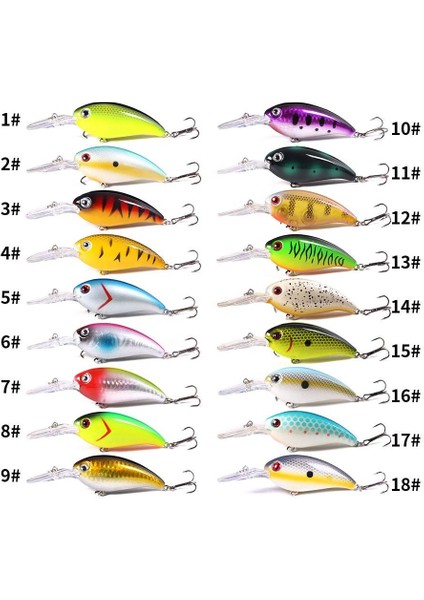 Runner 7 cm 14 G Sahte Balık