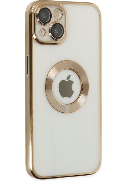 iPhone 14 Kılıf Slot Silikon - Gold