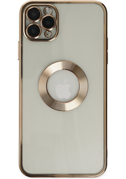 iPhone 11 Pro Max Kılıf Slot Silikon - Gold