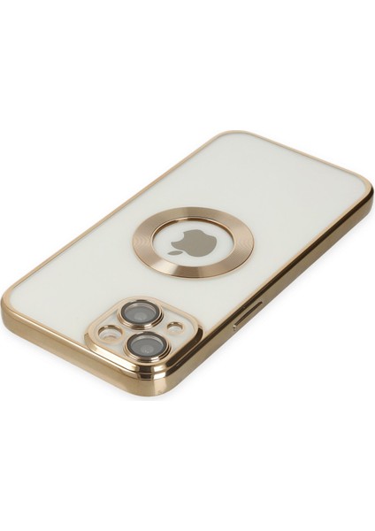 iPhone 14 Kılıf Slot Silikon - Gold