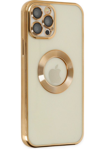 iPhone 12 Pro Kılıf Slot Silikon - Gold