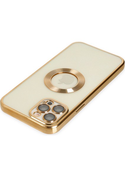 iPhone 12 Pro Kılıf Slot Silikon - Gold