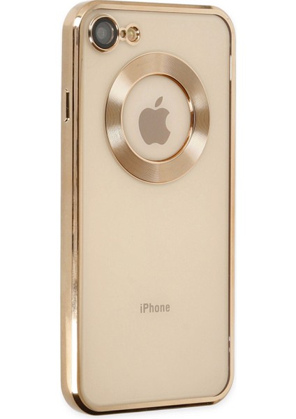 iPhone 7 Kılıf Slot Silikon - Gold