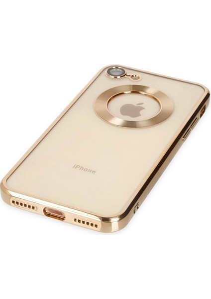 iPhone 7 Kılıf Slot Silikon - Gold