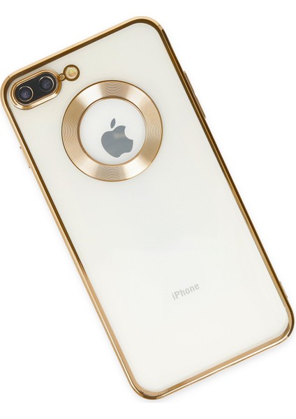 iPhone 7 Plus Kılıf Slot Silikon - Gold