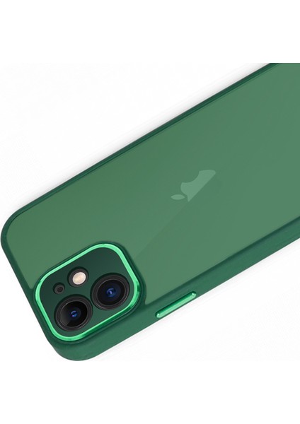 iPhone 12 Kılıf Freya Lazer Lens Kamera Çerçeveli Silikon Kapak fiyatları