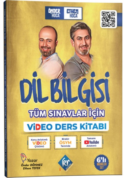 Önder Hoca ve Ethem Hoca Tüm Sınavlar Için Dil Bilgisi Video Ders Kitabı