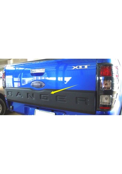 Ford Ranger Bagaj Kapı Koruma Kaplaması Abs Plastik 2012-2021