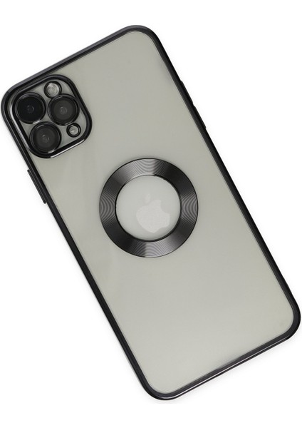 Happycase iPhone 11 Pro Kılıf Slot Silikon - Siyah