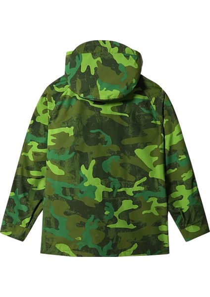 M Printed Dryvent Mountain Kamuflaj Erkek Kaban