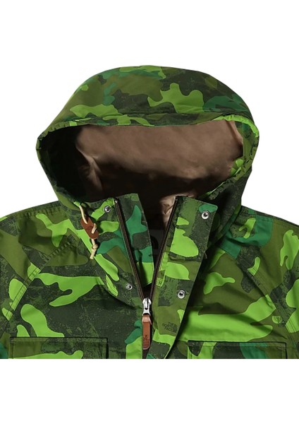 M Printed Dryvent Mountain Kamuflaj Erkek Kaban