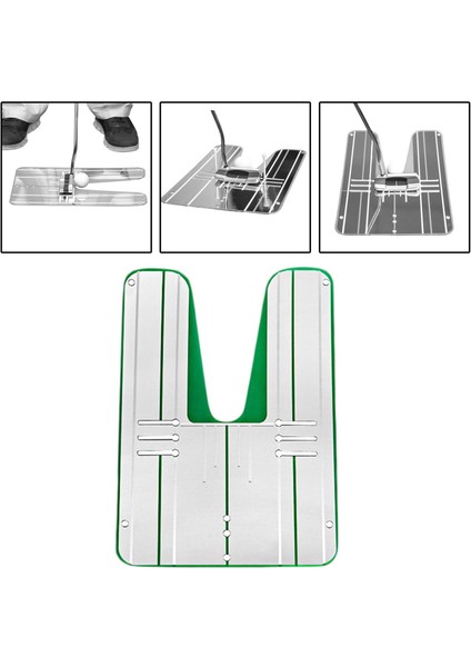 Golf Putter Mirror Golf Swing Trainer Golf Starter Için Golf Eğitmeni Yardım (Yurt Dışından) modelleri