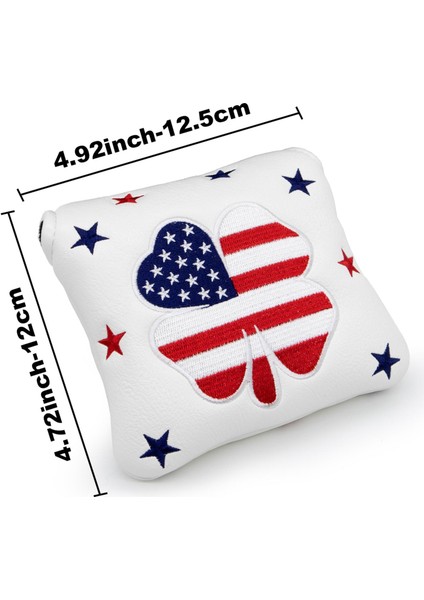 Golf Putter Mallet Kafa Kapağı Kapatma Golfçü Hediyesi Için Headcover (Yurt Dışından) fırsatları