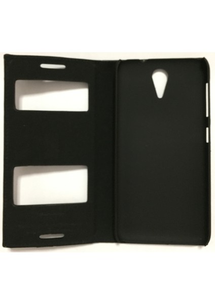 Htc Desıre 620 Pencereli Kapaklı Lüx Kılıf Siyah modelleri