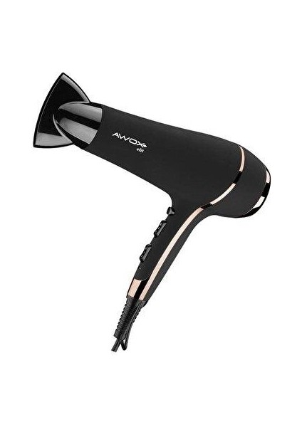 Ultra Lüks Ergonomik Sessiz Siyah Saç Kurutma Makinesi