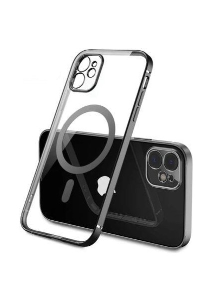 iPhone 11 Magsafe Uyumlu Parlak Lazer Kapak-Kılıf fırsatları