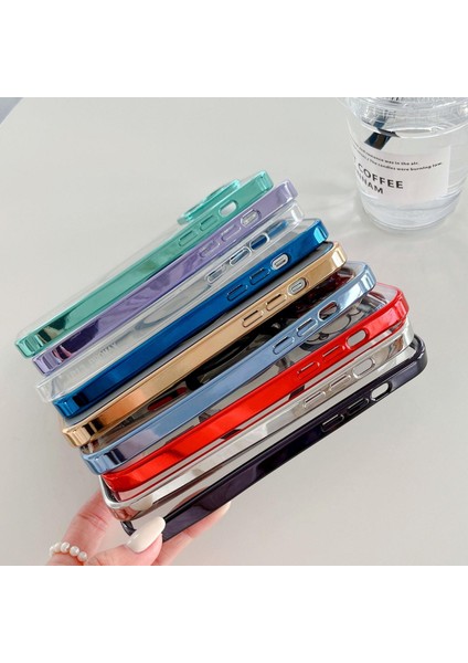 iPhone 11 Pro Max Parlak Magsafe Lazer Kapak-Kılıf