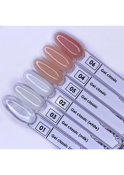 Nr Protez Tırnak Uv Gel Classic (Beyaz) 15GR. 02