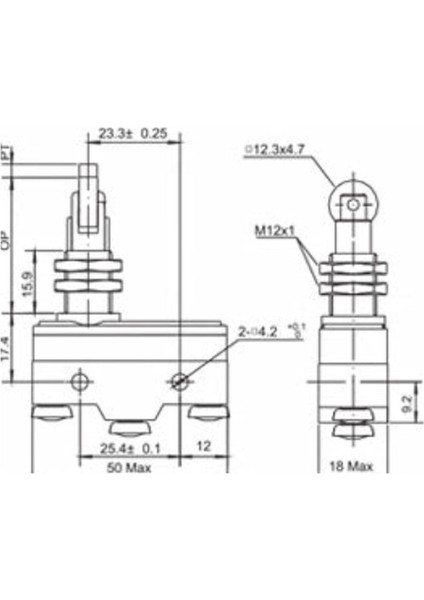 Mıcro Swıtch Makaralı AZ-15GQ21-B
