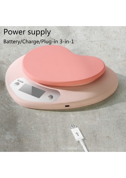 Çok Fonksiyonlu Mutfak Gıda Terazisi Dijital Tartı - Pembe (Yurt Dışından)