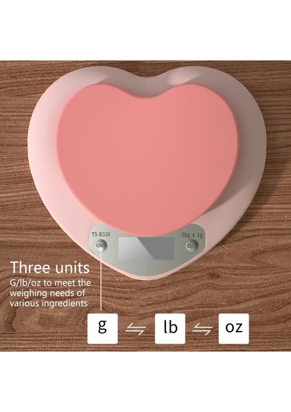 Çok Fonksiyonlu Mutfak Gıda Terazisi Dijital Tartı - Pembe (Yurt Dışından) indirimleri