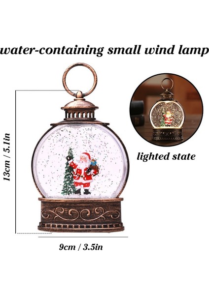 Noel Temalı Işıklı Dekorasyon Süleri - Beyaz (Yurt Dışından)