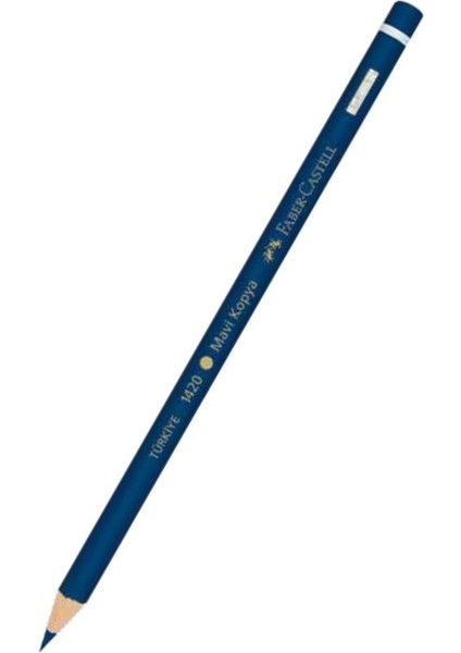 Mavi Kalem Kopya 1 Adet Faber Mavi Kurşun Kalem Başlık Kalemi 1 Adet