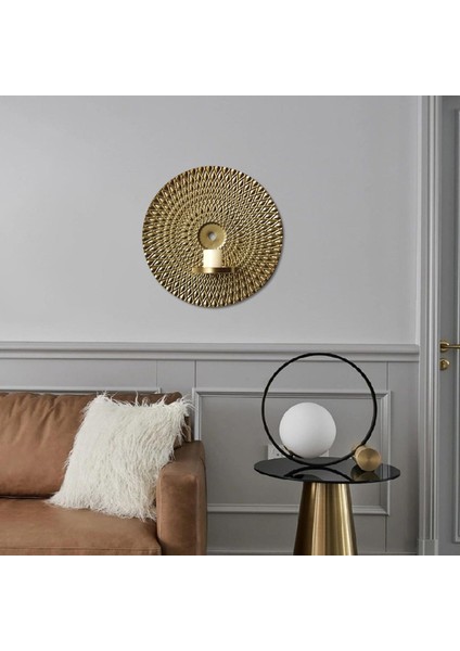 Duvar Mum Accon Çay Işık Tutucu Yatak Odası Yard Için Metal Duvar DEKOR.5X24.5X8.5CM modelleri