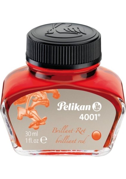 4001 Kırmızı Yazı Mürekkebi 30CC.
