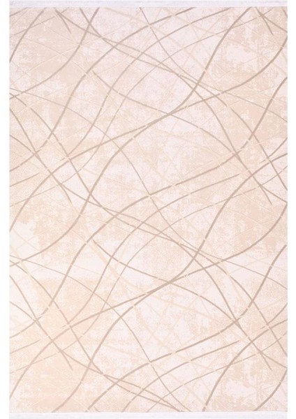 Ipek Halı Sardes 6111 A Krem Modern Salon Halısı