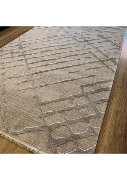 Ipek Mekik Halı Gaspara 14770 Gri Modern Salon Halısı fırsatları