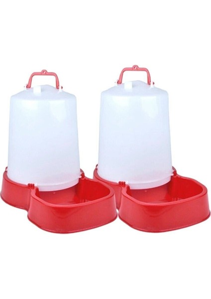 Kedi Köpek Otomatik Mama ve Su Kabı 1+1