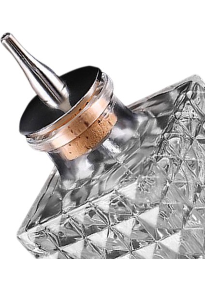 Cam Bitters Bottle Barmen Dekanter Pourer Bar Aracı Masaüstü Meydanı indirimleri