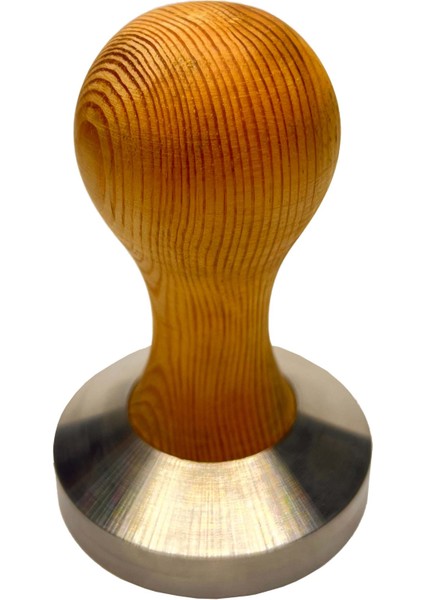 Espresso Tamper Kızılçam/alüminyum 53 mm