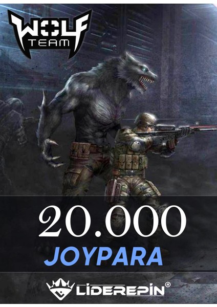 Wolfteam 20000 Joypara-8.000 Wolf Team Nakit