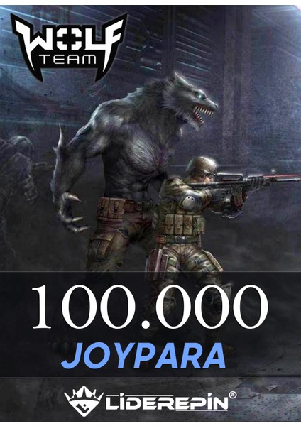 Wolfteam 100000 Joypara-45.000 Wolf Team Nakit