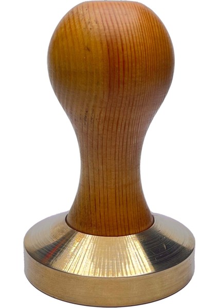 Espresso Tamper Kızılçam/pirinç 58 mm