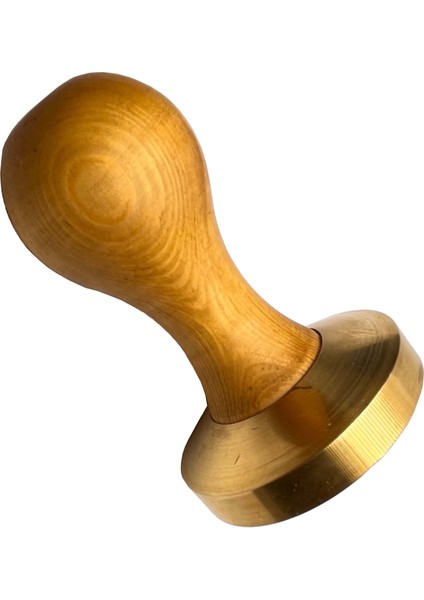 Espresso Tamper Kızılçam/pirinç 58 mm