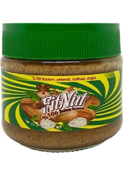 Fitnut Badem Ezmesi 255 gr x 3 Adet